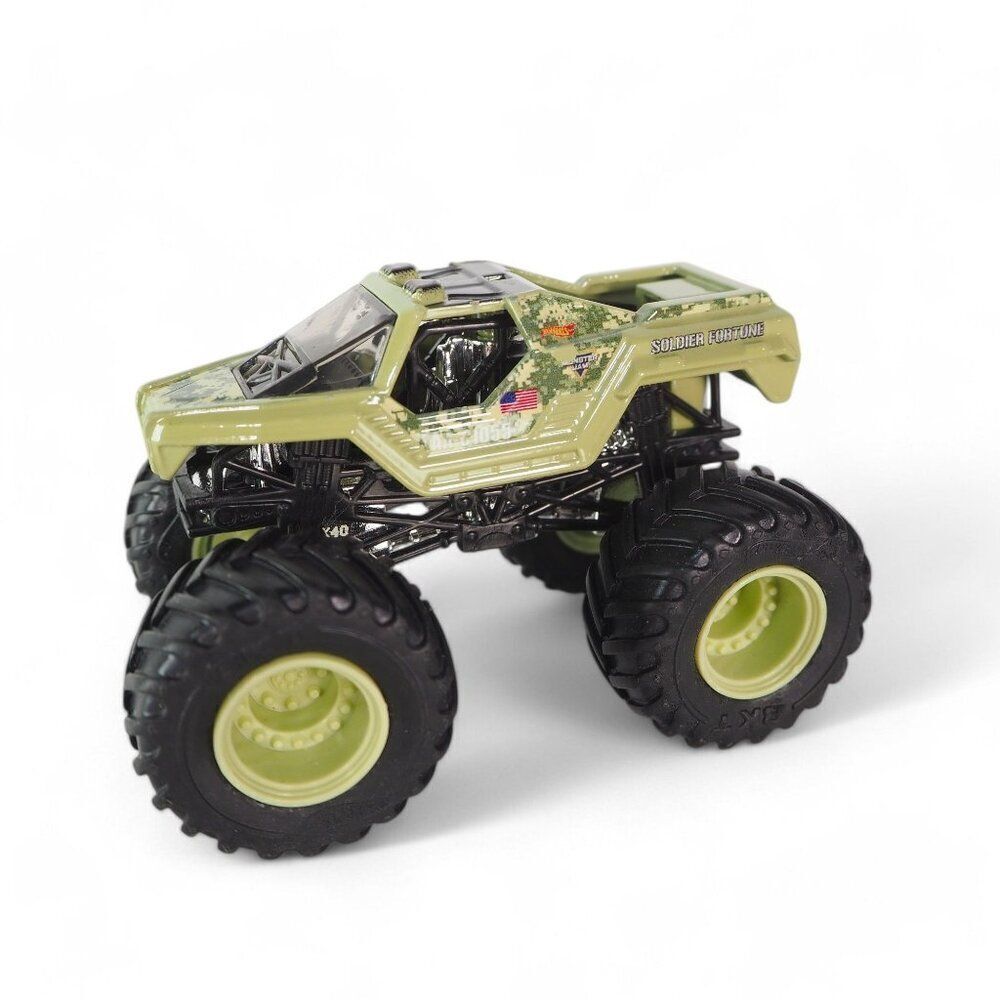 Hot Wheels Soldier Fortune Monster Truck Die Cast 1:64‎ Truck Pre-Owned